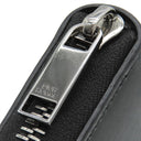 クリスチャン・ディオール Christian Dior ジッピーウォレット 2UFBC011XLA ブラック レザー 長財布 シルバー金具 黒 ロゴ ラウンドジップ