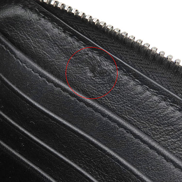 クリスチャン・ディオール Christian Dior ジッピーウォレット 2UFBC011XLA ブラック レザー 長財布 シルバー金具 黒 ロゴ ラウンドジップ