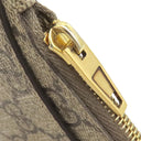 バレンシアガ BALENCIAGA ザ ハッカー プロジェクト 681701 ベージュ×エボニー GGスプリームキャンバス コインケース ゴールド金具 グッチ フラグメントケース