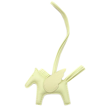 エルメス HERMES ロデオPM ペガサス ジョーヌミルトン アニョーミロ バッグチャーム 黄色 ソーイエロー