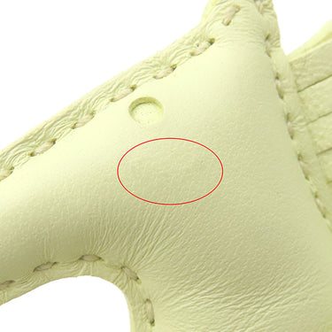 エルメス HERMES ロデオPM ペガサス ジョーヌミルトン アニョーミロ バッグチャーム 黄色 ソーイエロー