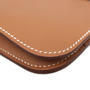 エルメス HERMES ドゴンデュオ ドゴンGM ゴールド エバーカラー 長財布 シルバー金具 茶 二つ折り財布