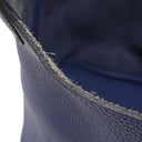 エルメス HERMES ピコタンロックPM ブルーアンクル トリヨンクレマンス ハンドバッグ シルバー金具 青 鍵1本欠品