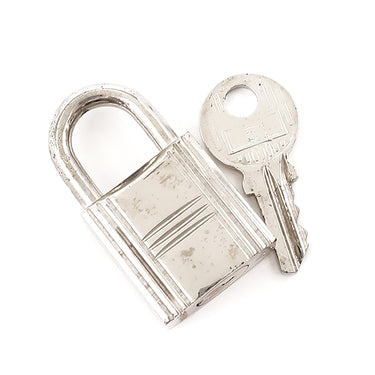 エルメス HERMES ピコタンロックPM ブルーアンクル トリヨンクレマンス ハンドバッグ シルバー金具 青 鍵1本欠品