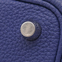 エルメス HERMES ピコタンロックPM ブルーアンクル トリヨンクレマンス ハンドバッグ シルバー金具 青 鍵1本欠品