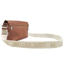 ルイヴィトン LOUIS VUITTON モンスリ メッセンジャー M23097 ブラウン レザー エピXLレザー ショルダーバッグ シルバー金具 茶 斜め掛け