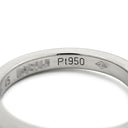 カルティエ Cartier バレリーナ ウェディング カーブ CRB4093045 プラチナシルバー Pt950 ダイヤモンド #45 リング 指輪 ダイヤ ハーフエタニティ 5号