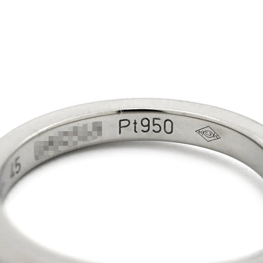 カルティエ Cartier バレリーナ ウェディング カーブ CRB4093045 プラチナシルバー Pt950 ダイヤモンド #45 リング 指輪 ダイヤ ハーフエタニティ 5号