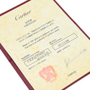 カルティエ Cartier バレリーナ ウェディング カーブ CRB4093045 プラチナシルバー Pt950 ダイヤモンド #45 リング 指輪 ダイヤ ハーフエタニティ 5号