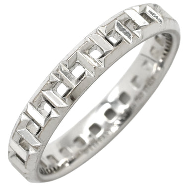 ティファニー Tiffany & Co Tトゥルー ナロー リング 62508302 ホワイトゴールド K18WG リング 指輪 AU750 18K WG Tパターン 13.5号