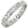 ティファニー Tiffany & Co Tトゥルー ナロー リング 62508302 ホワイトゴールド K18WG リング 指輪 AU750 18K WG Tパターン 13.5号