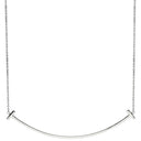 ティファニー Tiffany & Co Tスマイル ペンダント ラージ ホワイトゴールド K18WG ネックレス Au750 Tiffany T smile