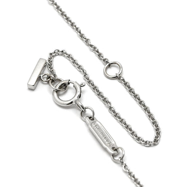ティファニー Tiffany & Co Tスマイル ペンダント ラージ ホワイトゴールド K18WG ネックレス Au750 Tiffany T smile