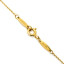 ティファニー Tiffany & Co シングルダイヤモンド ペンダント イエローゴールド K18YG ダイヤモンド ネックレス 750YG T&Co. 1粒 エルサペレッティ