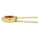 ティファニー Tiffany & Co Tトゥー サークル ペンダント ダイヤ＆カーネリアン スモールサイズ イエローゴールド K18YG ダイヤモンド カーネリアン ネックレス 赤 ラウンド