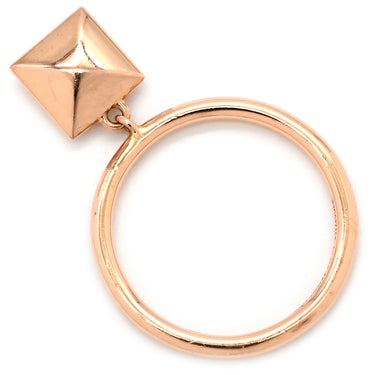 エルメス HERMES クルー ドゥ H 1タッセル H115601B ローズゴールド K18PG ダイヤモンド #48(JP8) リング 指輪 ピンクゴールド 750 18K 7.5号