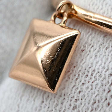 エルメス HERMES クルー ドゥ H 1タッセル H115601B ローズゴールド K18PG ダイヤモンド #48(JP8) リング 指輪 ピンクゴールド 750 18K 7.5号