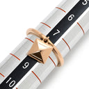 エルメス HERMES クルー ドゥ H 1タッセル H115601B ローズゴールド K18PG ダイヤモンド #48(JP8) リング 指輪 ピンクゴールド 750 18K 7.5号