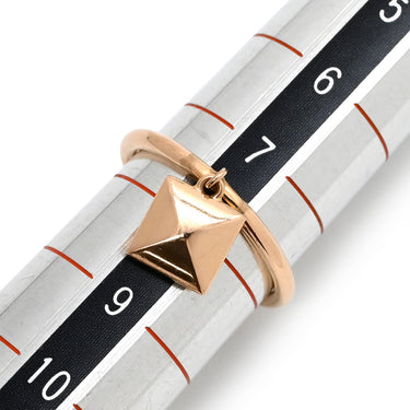 エルメス HERMES クルー ドゥ H 1タッセル H115601B ローズゴールド K18PG ダイヤモンド #48(JP8) リング 指輪 ピンクゴールド 750 18K 7.5号