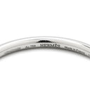 エルメス HERMES ホワイトゴールド K18WG ダイヤモンド #51 リング 指輪 Au750 18K 18金 パヴェ ダイヤ ハーフエタニティ 10.5号