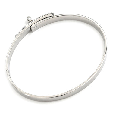 エルメス HERMES ケリーPM バングル H110015B 00SH ホワイトゴールド K18WG ダイヤモンド SH ブレスレット Au750 18K 18金 ダイヤ 61P 61石 パヴェ