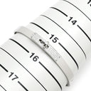 エルメス HERMES ケリーPM バングル H110015B 00SH ホワイトゴールド K18WG ダイヤモンド SH ブレスレット Au750 18K 18金 ダイヤ 61P 61石 パヴェ