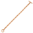 エルメス HERMES シェーヌダンクル TPM ローズゴールド K18PG ブレスレット ピンクゴールド 28コマ 18K 750 PG