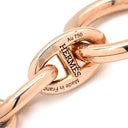 エルメス HERMES シェーヌダンクル TPM ローズゴールド K18PG ブレスレット ピンクゴールド 28コマ 18K 750 PG
