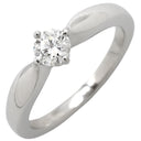 ブルガリ BVLGARI トルチェッロリング AN856320 プラチナシルバー Pt950 ダイヤモンド リング 指輪 Pt 1粒 ダイヤ 0.25ct 7号