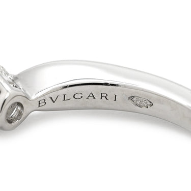 ブルガリ BVLGARI トルチェッロリング AN856320 プラチナシルバー Pt950 ダイヤモンド リング 指輪 Pt 1粒 ダイヤ 0.25ct 7号