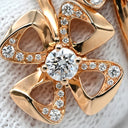 ブルガリ BVLGARI フィオレヴァー 357144 ピンクゴールド K18PG ダイヤモンド #49(JP9) リング 指輪 750 18K フラワーモチーフ ダイヤ 8.5号