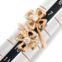 ブルガリ BVLGARI フィオレヴァー 357144 ピンクゴールド K18PG ダイヤモンド #49(JP9) リング 指輪 750 18K フラワーモチーフ ダイヤ 8.5号