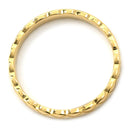 シャネル CHANEL ココクラッシュ ミニ イエローゴールド K18YG #68(JP28) リング 指輪 18K 750 YG マトラッセモチーフ 26.5号