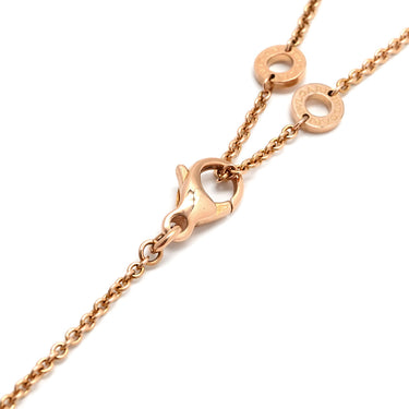 ブルガリ BVLGARI ビーゼロワン ダイヤ 358346 ピンクゴールド K18PG ダイヤモンド ネックレス B-zero1 ペンダント 18K 750PG
