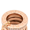 ブルガリ BVLGARI ビーゼロワン ダイヤ 358346 ピンクゴールド K18PG ダイヤモンド ネックレス B-zero1 ペンダント 18K 750PG