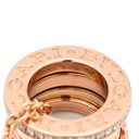 ブルガリ BVLGARI ビーゼロワン ダイヤ 358346 ピンクゴールド K18PG ダイヤモンド ネックレス B-zero1 ペンダント 18K 750PG