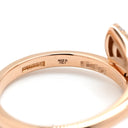 ブルガリ BVLGARI ディーヴァ ドリーム 350841 ピンクゴールド K18PG ダイヤモンド マザーオブパール リング 指輪 750 18金 ダイヤモンド シェル 14.5号