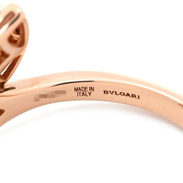 ブルガリ BVLGARI ディーヴァ ドリーム 353810 ピンクゴールド K18PG ダイヤモンド マザーオブパール #55(JP15) リング 指輪 750 18金 ダイヤモンド 14号