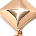 エルメス HERMES クルー ドゥ H ローズゴールド K18PG ピアス ピンクゴールド 750 18K PG スタッズ ドロップ スウィング