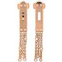 エルメス HERMES ケリー ガヴロッシュ PM ダイヤ H222513B ローズゴールド K18PG ダイヤモンド ピアス ピンクゴールド 750AU 18K PG 18石 クラスプモチーフ