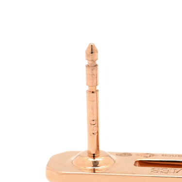 エルメス HERMES ケリー ガヴロッシュ PM ダイヤ H222513B ローズゴールド K18PG ダイヤモンド ピアス ピンクゴールド 750AU 18K PG 18石 クラスプモチーフ