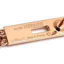 エルメス HERMES ケリー ガヴロッシュ PM ダイヤ H222513B ローズゴールド K18PG ダイヤモンド ピアス ピンクゴールド 750AU 18K PG 18石 クラスプモチーフ