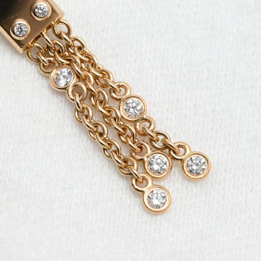 エルメス HERMES ケリー ガヴロッシュ PM ダイヤ H222513B ローズゴールド K18PG ダイヤモンド ピアス ピンクゴールド 750AU 18K PG 18石 クラスプモチーフ