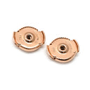 エルメス HERMES ケリー ガヴロッシュ PM ダイヤ H222513B ローズゴールド K18PG ダイヤモンド ピアス ピンクゴールド 750AU 18K PG 18石 クラスプモチーフ