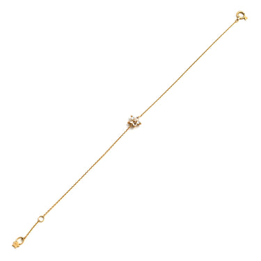スタージュエリー STAR JEWELRY ダイヤモンド チェーンブレス ゴールド K10YG ブレスレット 10K YG 星 STAR