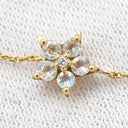 スタージュエリー STAR JEWELRY ダイヤモンド チェーンブレス ゴールド K10YG ブレスレット 10K YG 星 STAR