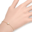 スタージュエリー STAR JEWELRY ダイヤモンド チェーンブレス ゴールド K10YG ブレスレット 10K YG 星 STAR