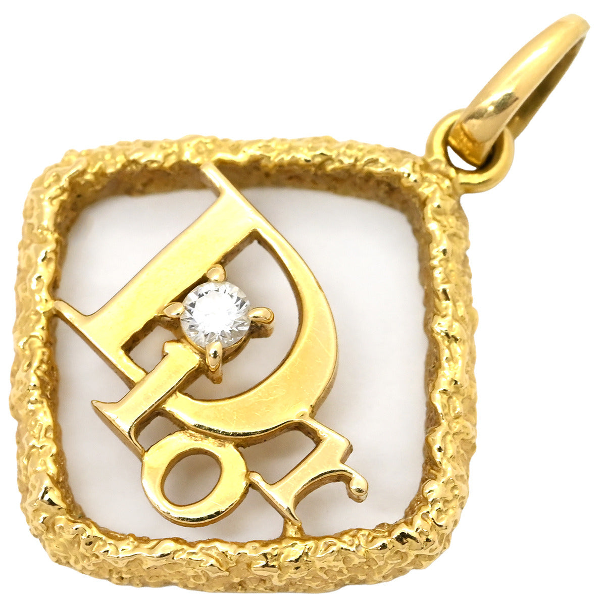 クリスチャン・ディオール Christian Dior ロゴトップ イエロー