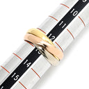 カルティエ Cartier トリニティ ホワイトゴールド×イエローゴールド×ピンクゴールド K18WG K18YG K18PG #53 リング 指輪 750 18K 18金 3重 3連 3カラー 13号