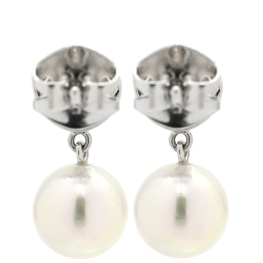 TASAKI TASAKI リファインド リベリオン プラス パール×ホワイトゴールド K18WG ダイヤモンド パール ピアス パール 田崎真珠 あこや ダイヤ 1粒 1P WG Au750